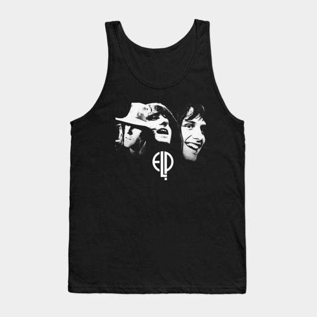 Emerson, Lake And  Palmer ELP Band Tank Top by Smithys